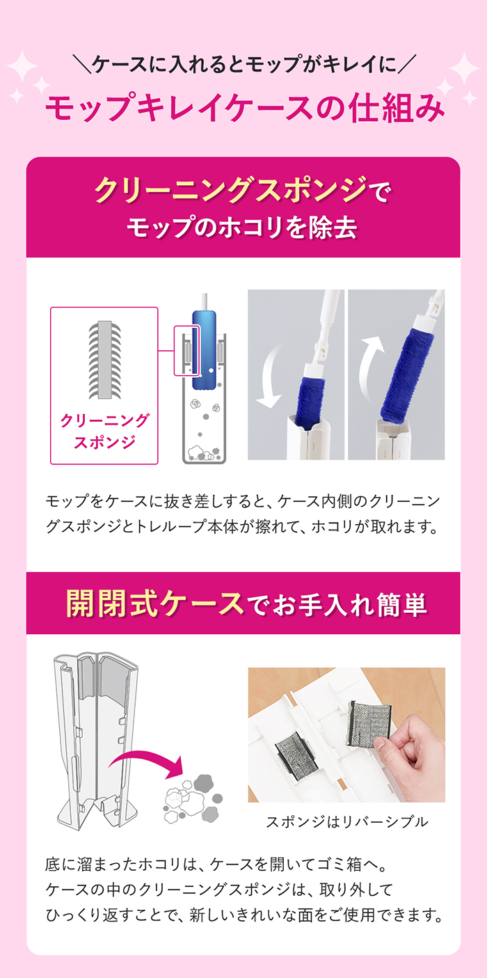  トレループシリーズホコリ取り 伸縮