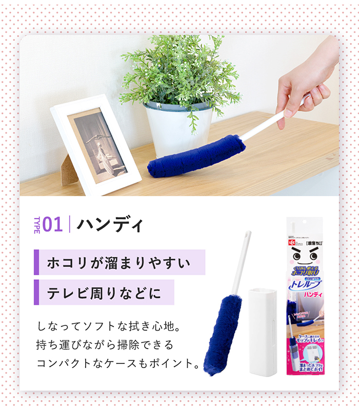   トレループシリーズホコリ取り フローリング用