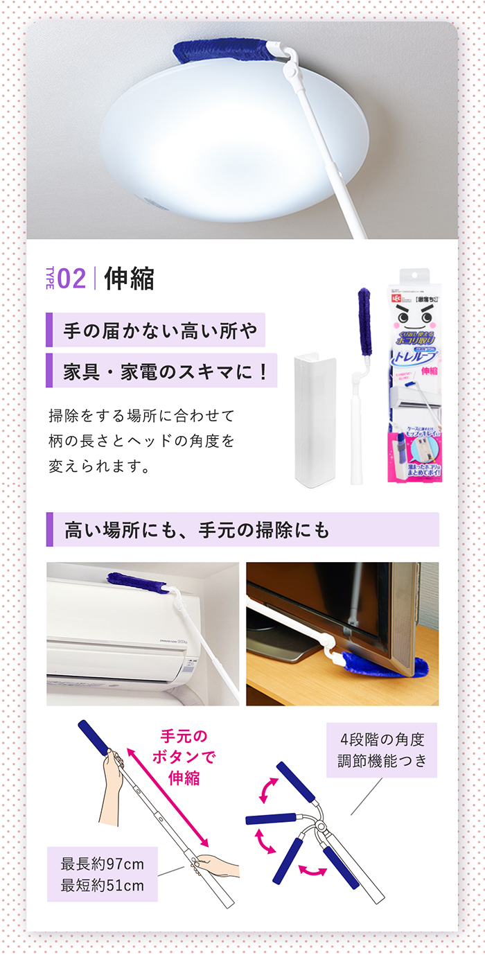   トレループシリーズホコリ取り フローリング用