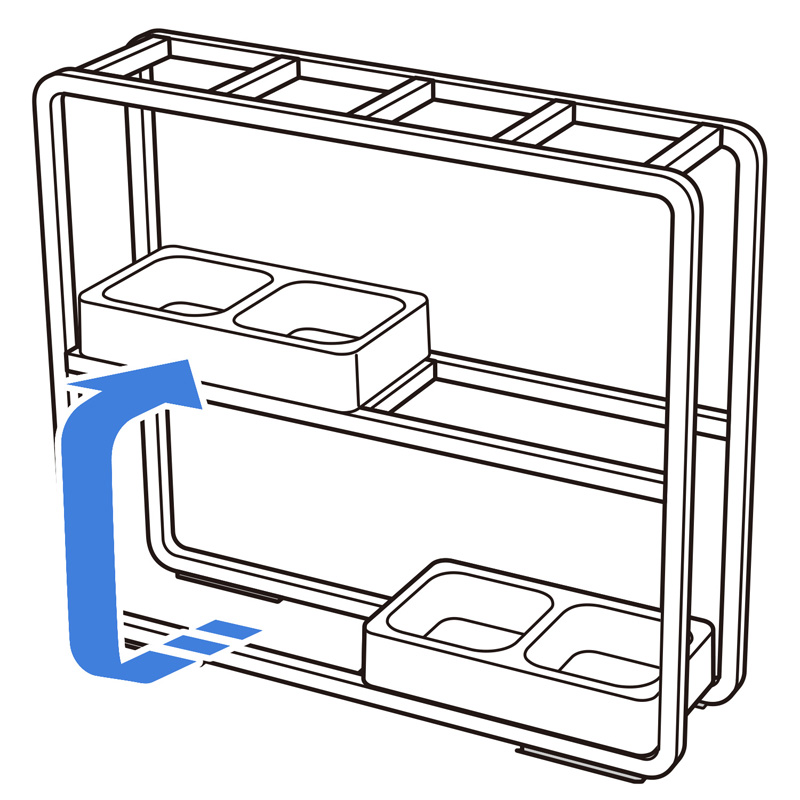 スリムタイプで省スペース