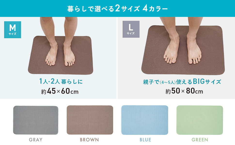 マジかるバスマット