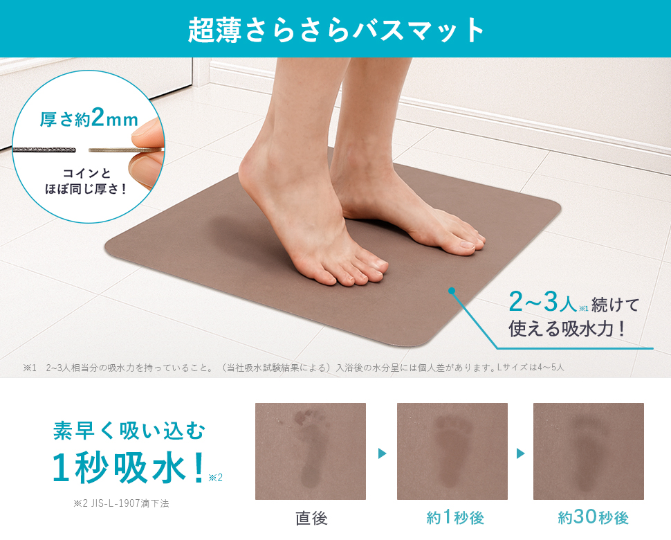 マジかるバスマット