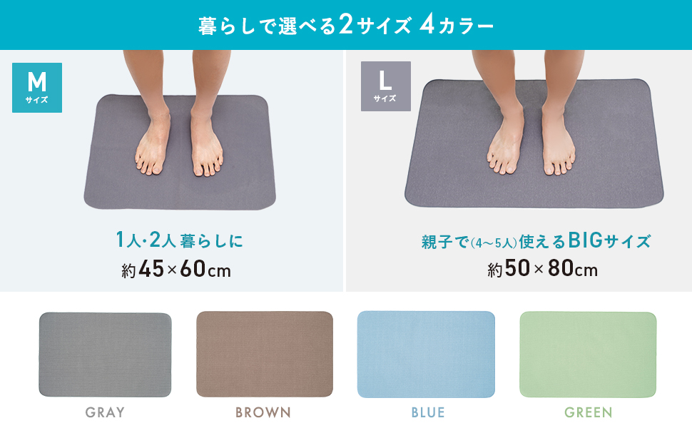 マジかるバスマット