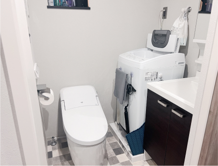 洗面所の風景画像