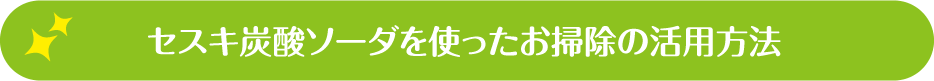 セスキ炭酸ソーダを使ったお掃除の活用方法
