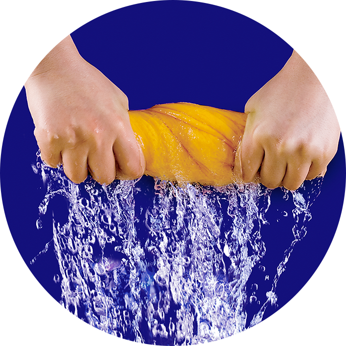 コップ4杯分の吸水力