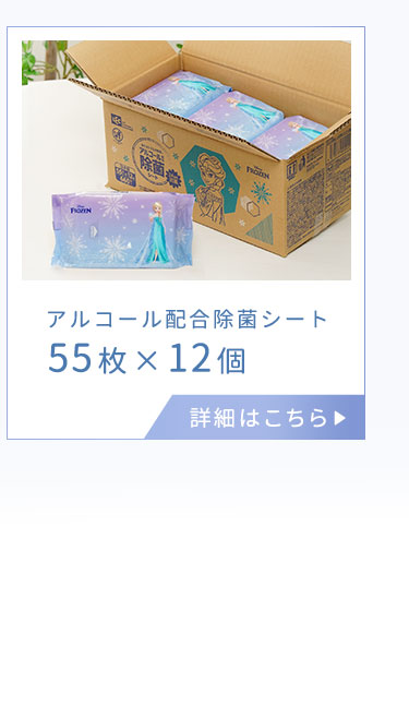 エルサ除菌シート12個ボタン
