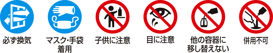 激落ちストロングの使用上の注意