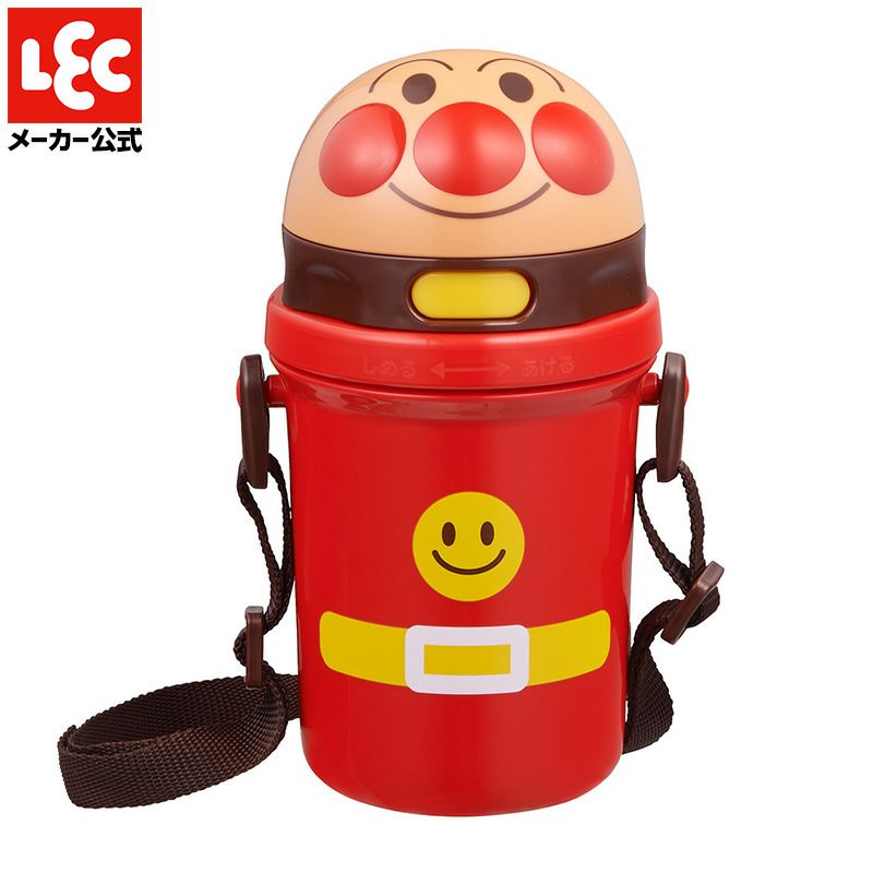 アンパンマン ストロー付き 保冷水筒 400ml | レック公式オンライン