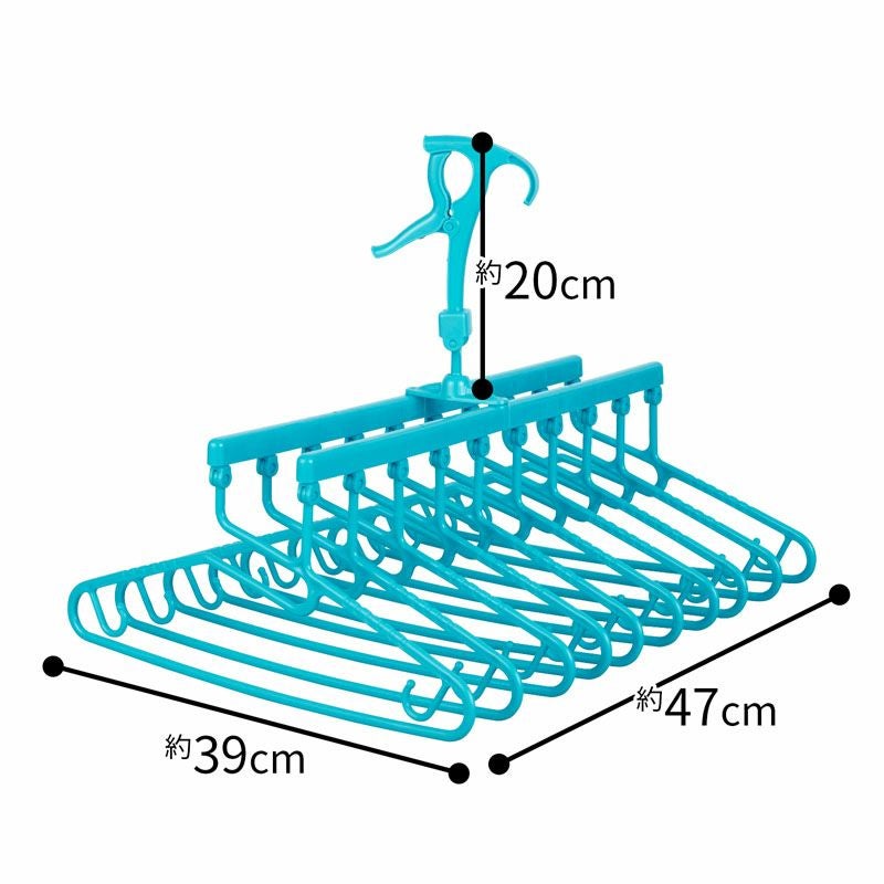 10連ハンガー グリップタイプ