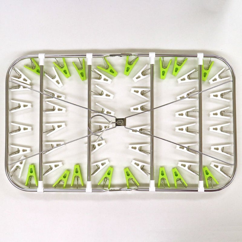 アルミ骨 角ハンガー 52ピンチ付