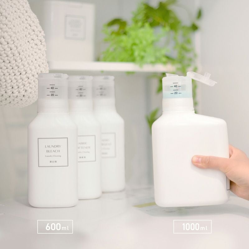 押して計量 詰め替えボトル 600ml | レック公式オンラインショップ【通販】