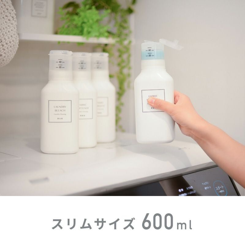 押して計量 詰め替えボトル 600ml | レック公式オンラインショップ【通販】