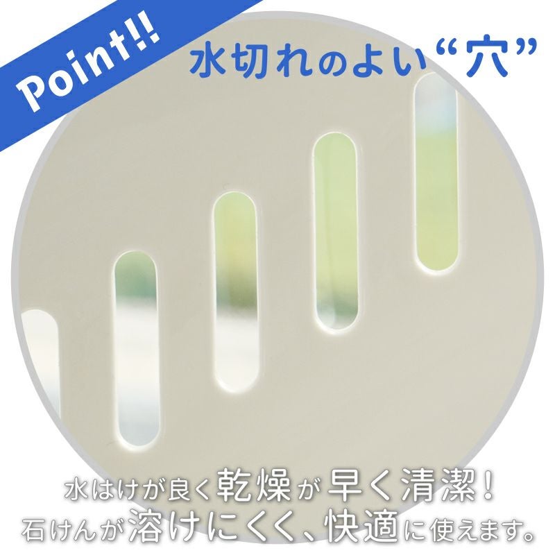 耐荷重600g シングル 石けんラック 吸盤タイプ 吸盤補助シート付