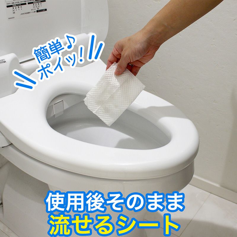 激落ち 流せる 除菌 トイレクリーナー 24枚入 | レック公式オンライン