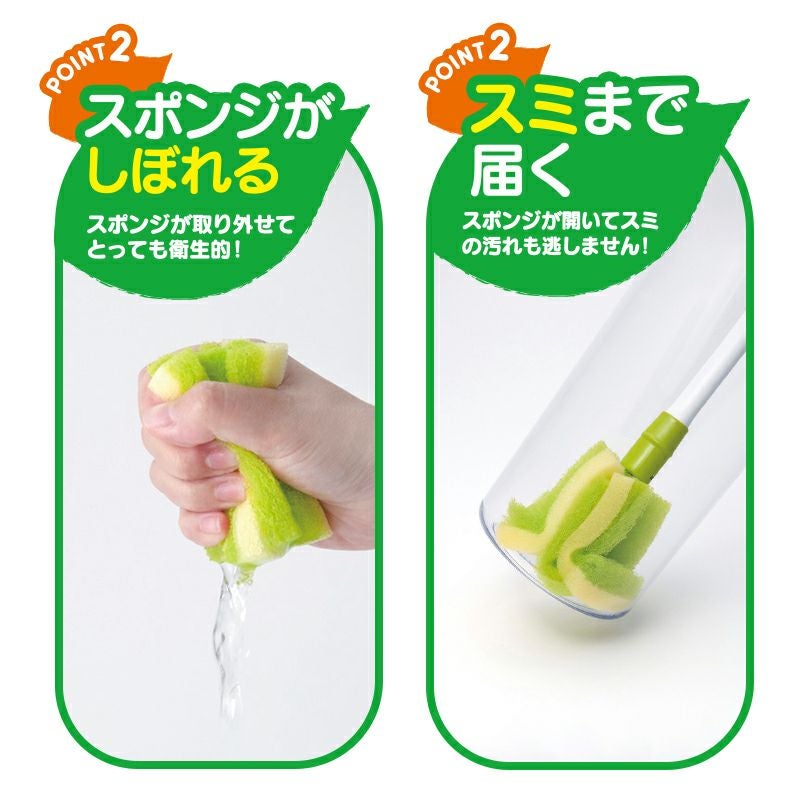 激落ち クリーニングビーズ配合 ボトル洗い | レック公式オンライン