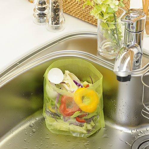 立てる 水切り袋 50枚入 | レック公式オンラインショップ【通販】