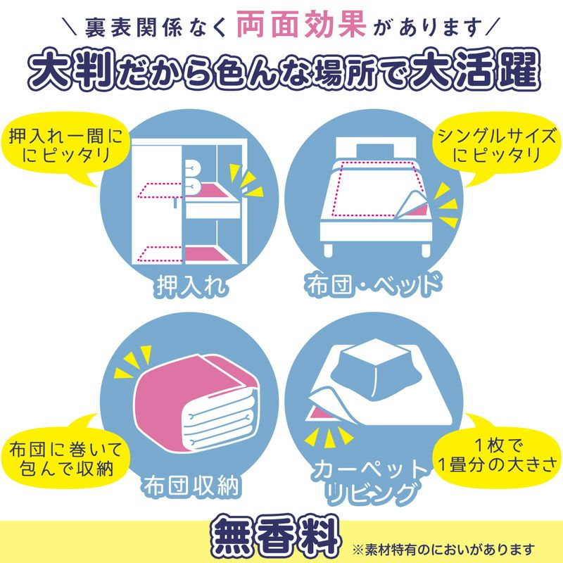 バルサン ダニよけシート 1畳サイズ 2枚入 | レック公式オンライン
