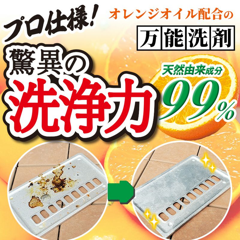 茂木和哉 オレンジクリーナー 700mL | レック公式オンラインショップ