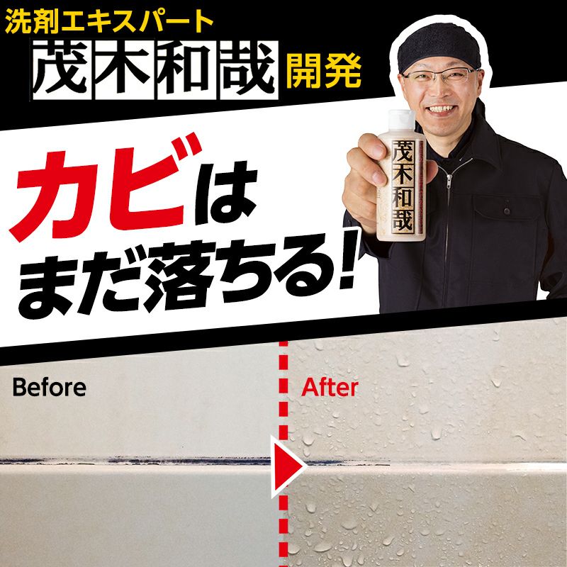 茂木和哉 カビとりジェル 200g 大掃除 | レック公式オンラインショップ