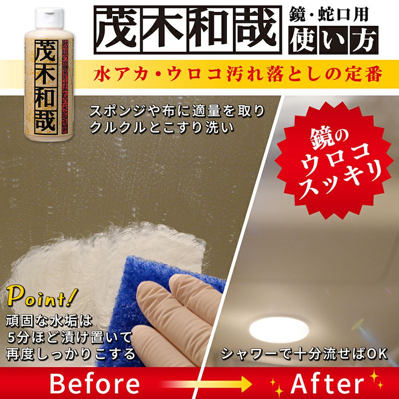 茂木和哉 80mL お試しサイズ 大掃除 | レック公式オンラインショップ