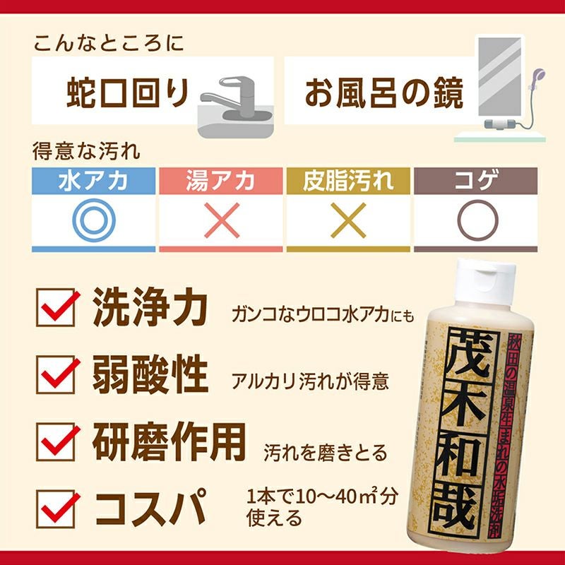 茂木和哉 80mL お試しサイズ 大掃除 | レック公式オンラインショップ