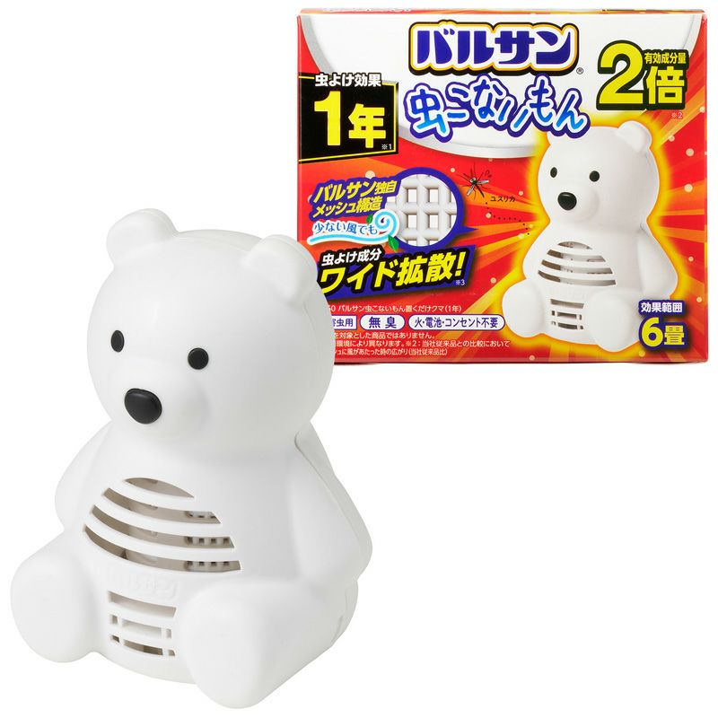 バルサン 虫こないもん 置くだけタイプ クマ 効果1年 | レック公式