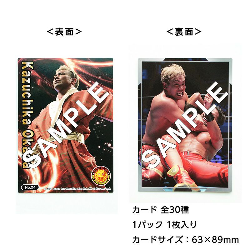 トレーディングカード 新日本プロレス ＆ スターダム 20枚入 | レック