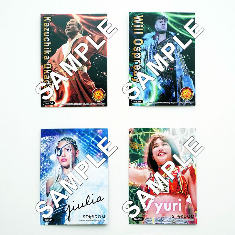 トレーディングカード 新日本プロレス ＆ スターダム 20枚入 | レック