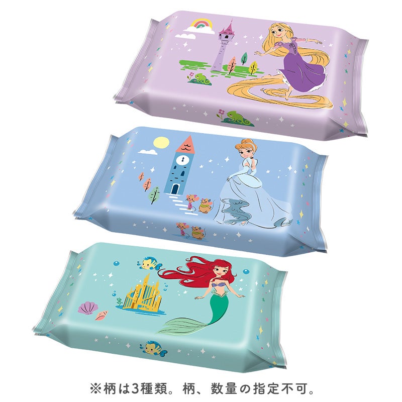 ディズニーベビー手口ふきディズニープリンセス60枚×3