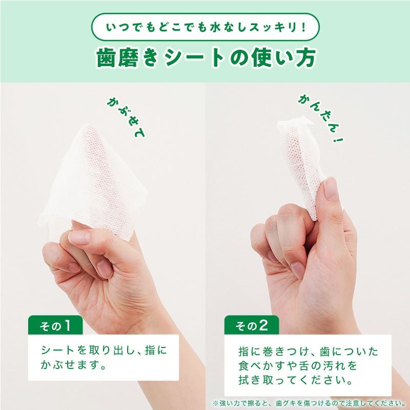 ポケットエチケット 歯みがきシート10枚_8