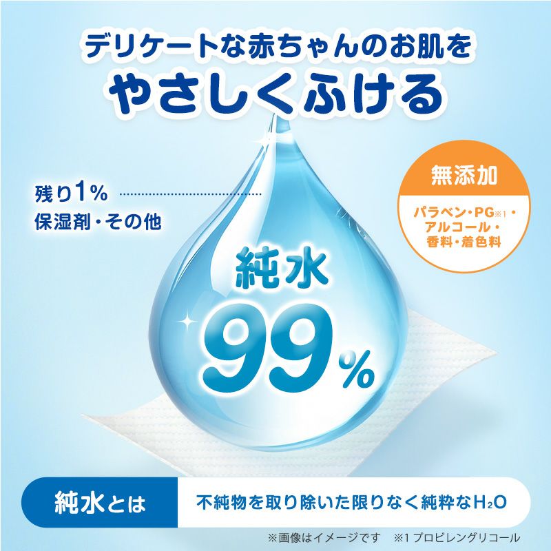 アンパンマン ばいきんまん おしりふき ケース付き (おしりふき 60枚 1個入)
