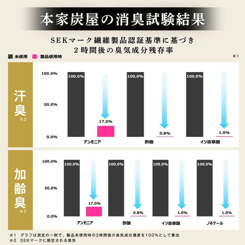 調湿・消臭木炭 本家炭屋 スクエアタイプL 8個セット