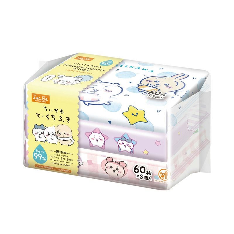 ちいかわ 手口ふき 60枚入×3個 | レック公式オンラインショップ【通販】