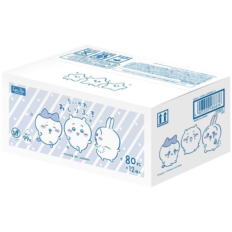 ちいかわ おしりふき 80枚入×12個 | レック公式オンラインショップ【通販】
