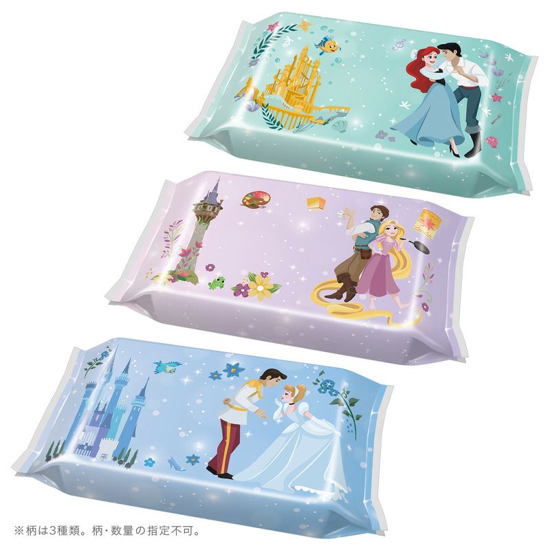 ディズニー 除菌シート ディズニープリンセス 60枚×20個入 | レック