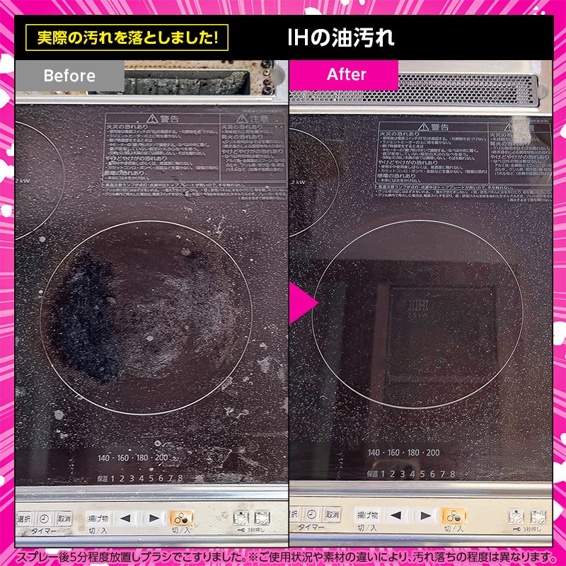 激落ちストロング 油汚れ用洗剤 700mL 道具セット