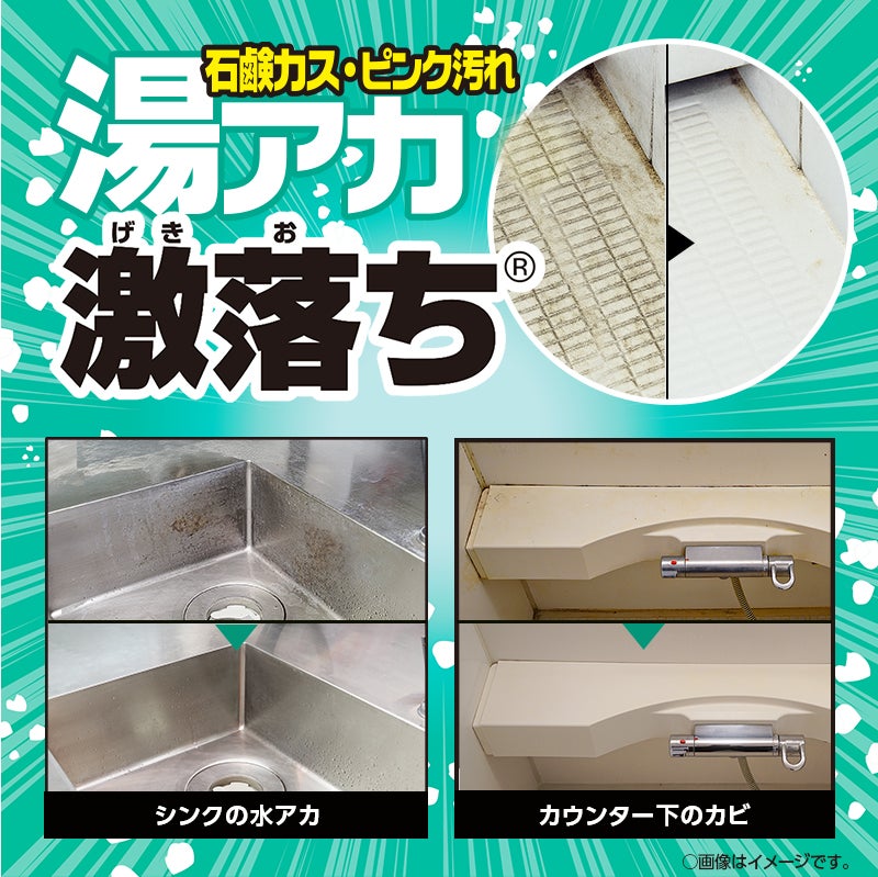 激落ちストロング 浴室用洗剤 700mL 道具セット