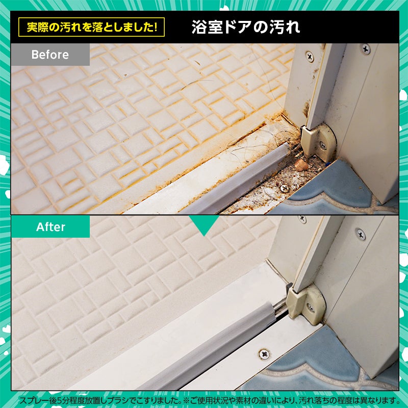 激落ちストロング 浴室用洗剤 700mL 道具セット