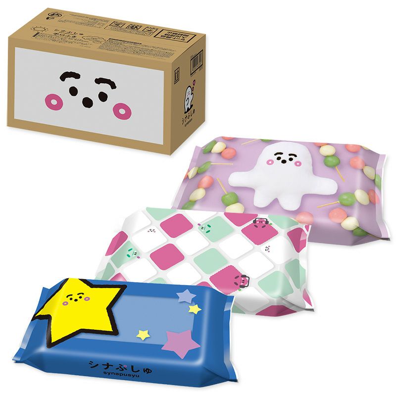 シナぷしゅ 手口ふき 60枚×20個入 | レック公式オンラインショップ【通販】