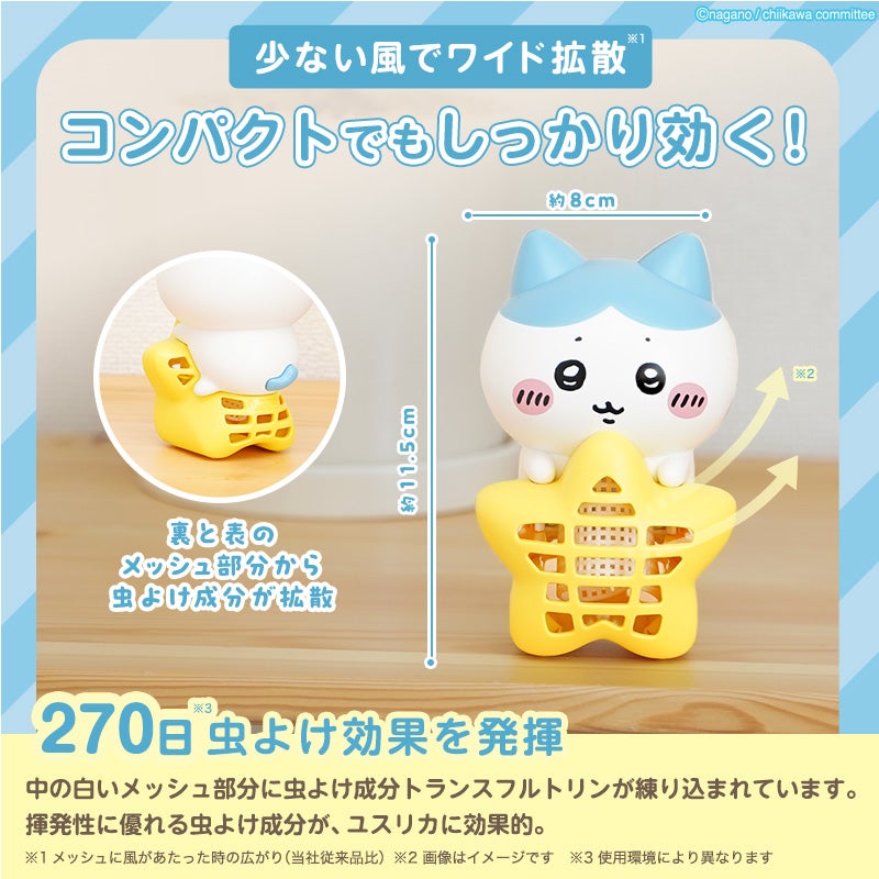 バルサン ちいかわ 虫こないもん 吊り・置きタイプ ハチワレ型