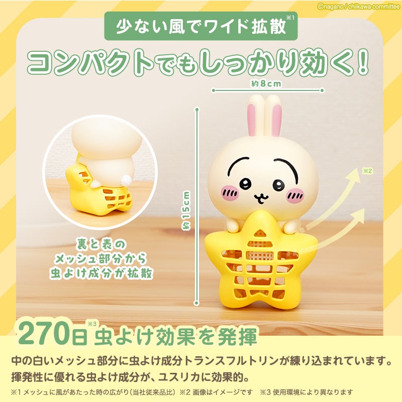 バルサン ちいかわ 虫こないもん 吊り・置きタイプ 全3種類セット