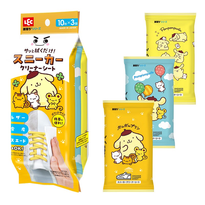 激落ちくん スニーカー クリーナーシート マイメロ＆クロミ 10枚×3個