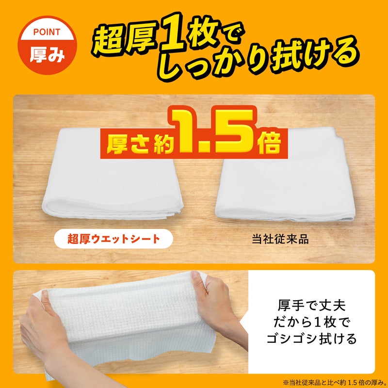 激落ちくん クエン酸 超厚ウェットシート 30枚入 | レック公式