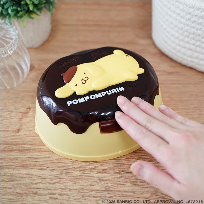 ポムポムプリン ウエッティシュケース & 水99% ウェットティッシュ1個
