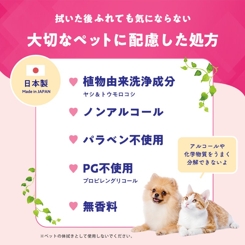 激落ちくん ウェットシート ペットまわり用 15枚入