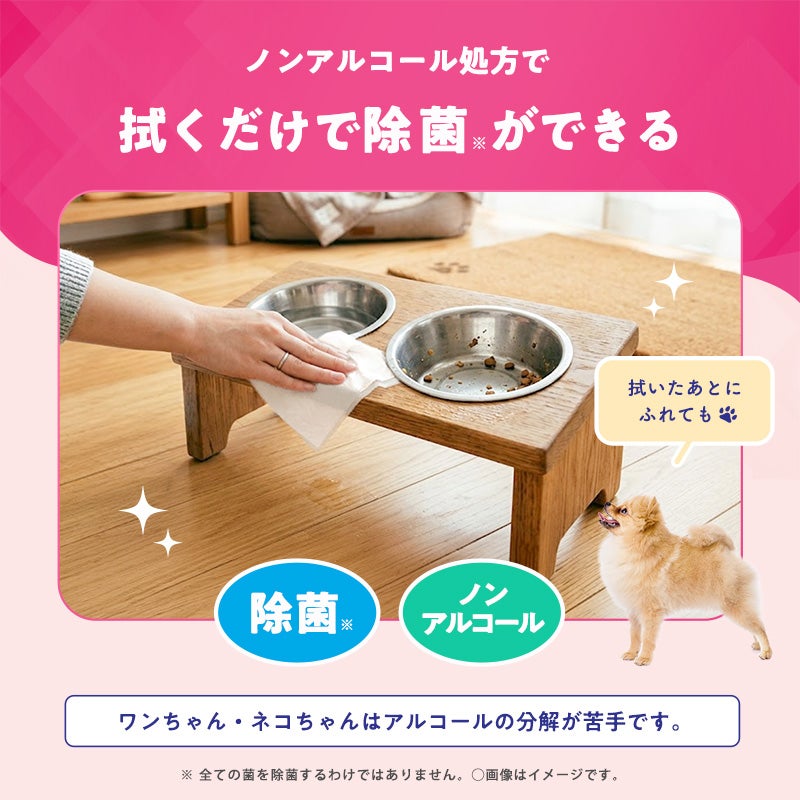激落ちくん ウェットシート ペットまわり用 15枚入